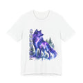 Courage Wolf Watercolor Tee