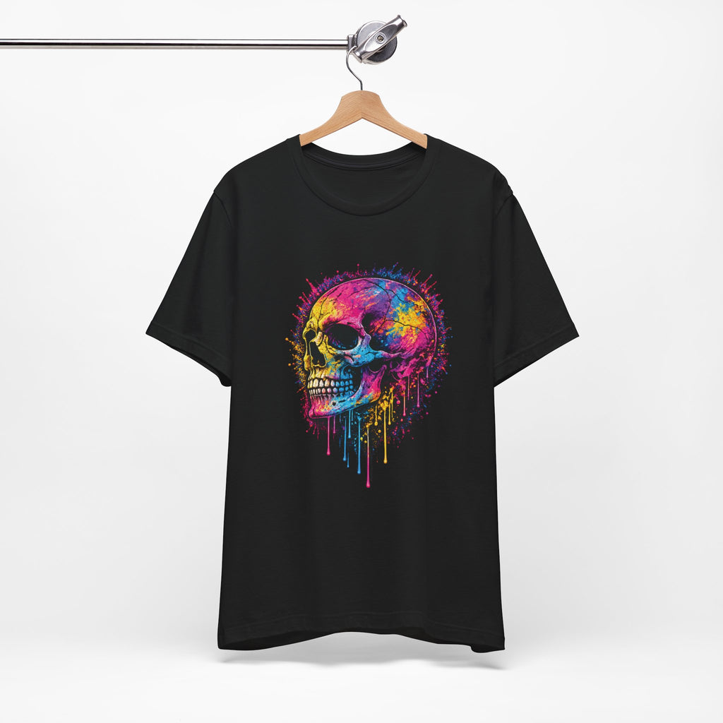 Color Outside the Lines Skull Tee