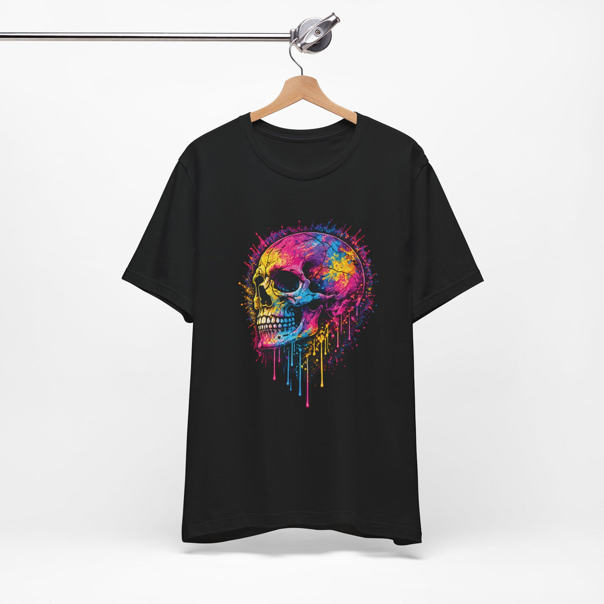 Color Outside the Lines Skull Tee