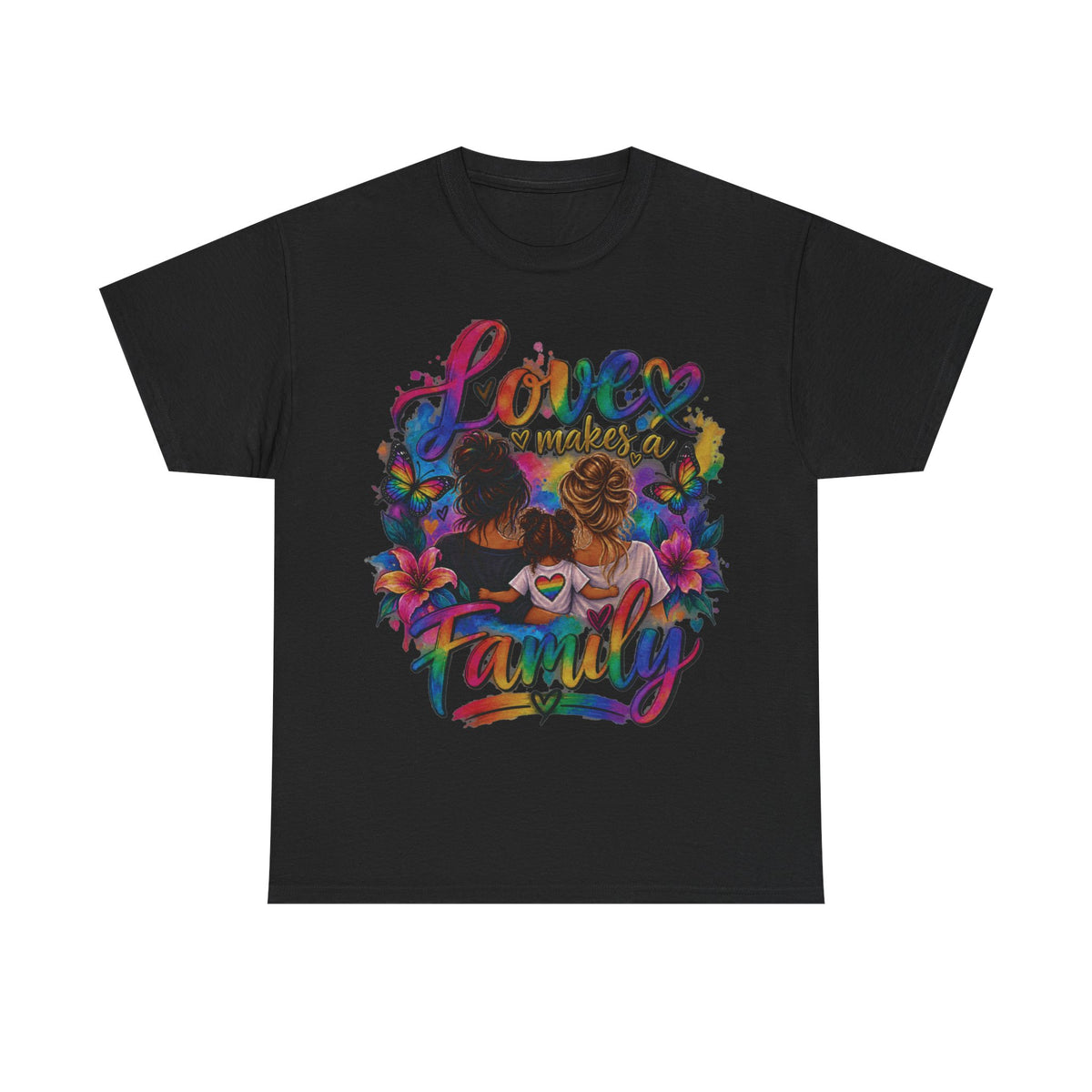 Love Makes a Family Pride T-Shirt