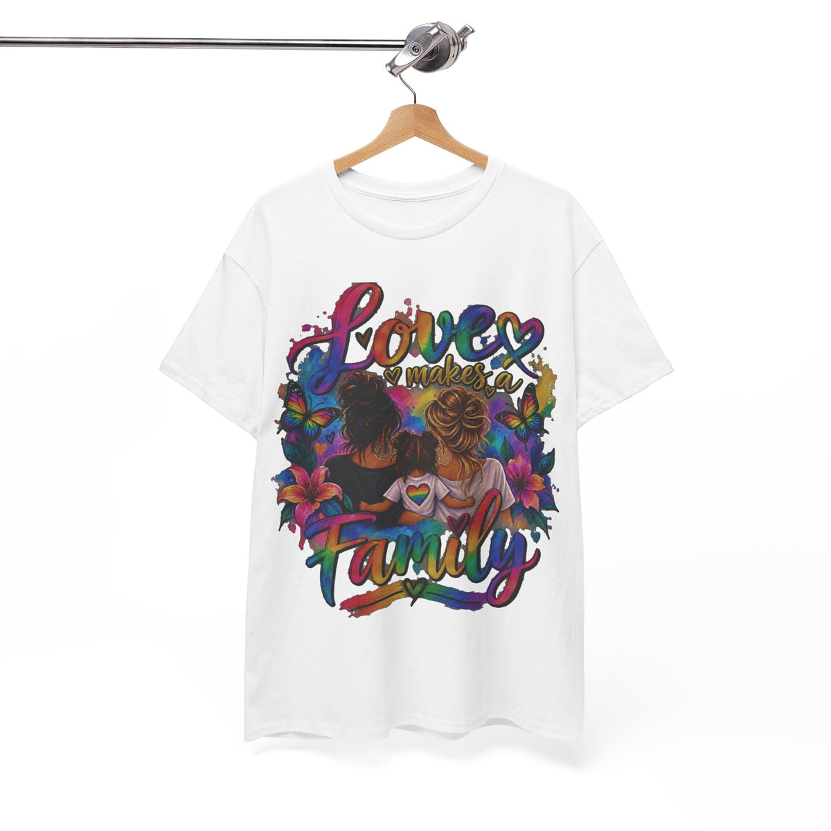 Love Makes a Family Pride T-Shirt