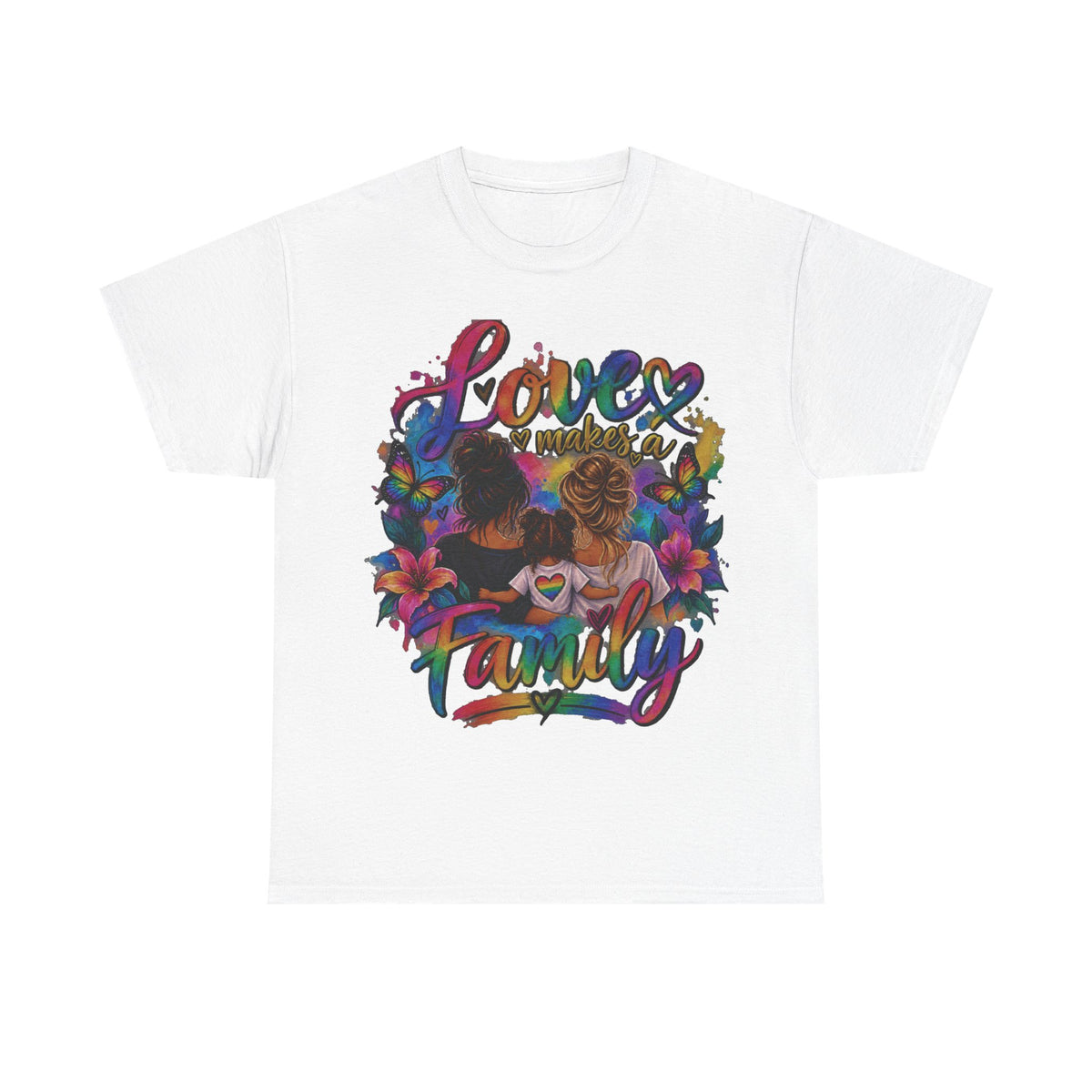 Love Makes a Family Pride T-Shirt