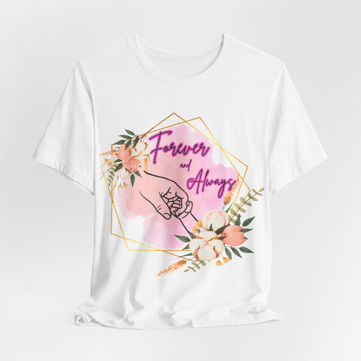Forever & Always Mother and Baby Hand Tee